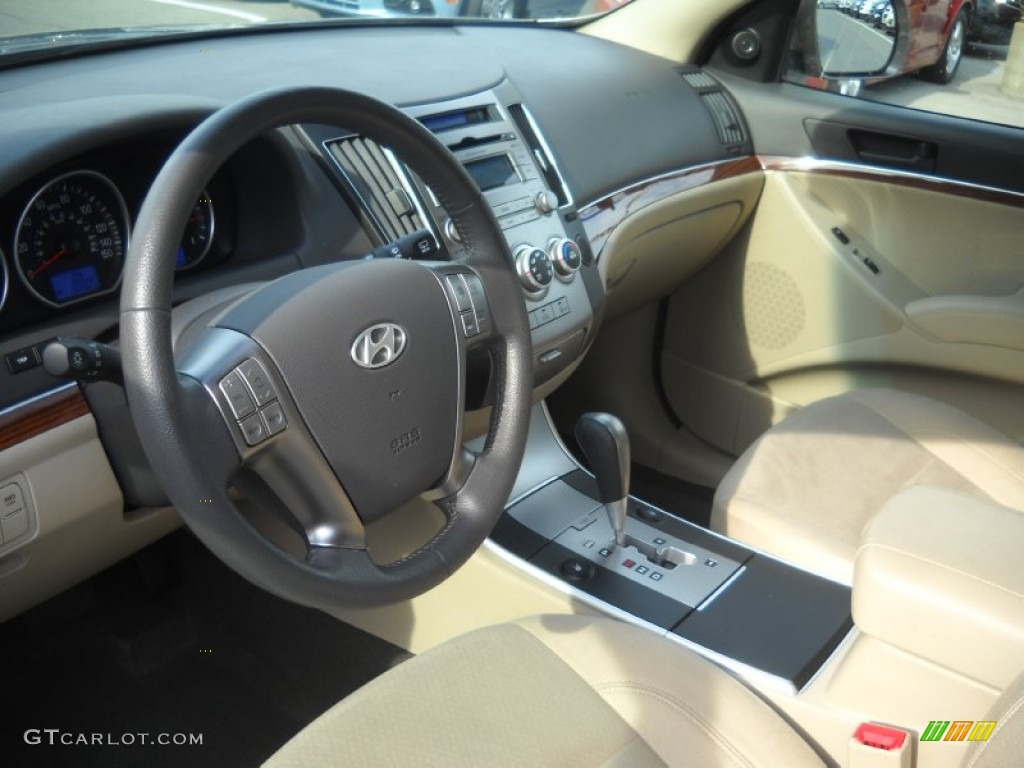 Beige Interior 2011 Hyundai Veracruz GLS AWD Photo #51426141