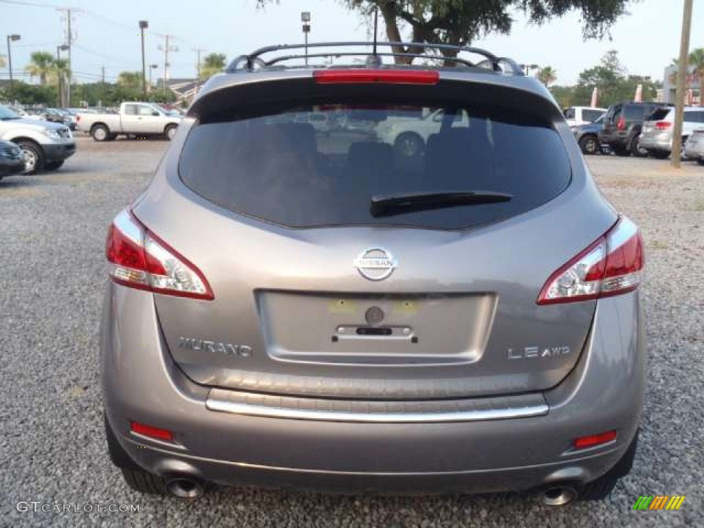 2011 Murano LE AWD - Platinum Graphite / Black photo #4