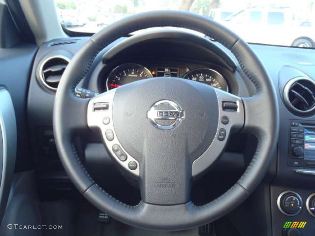 2011 Rogue SL - Pearl White / Gray photo #8