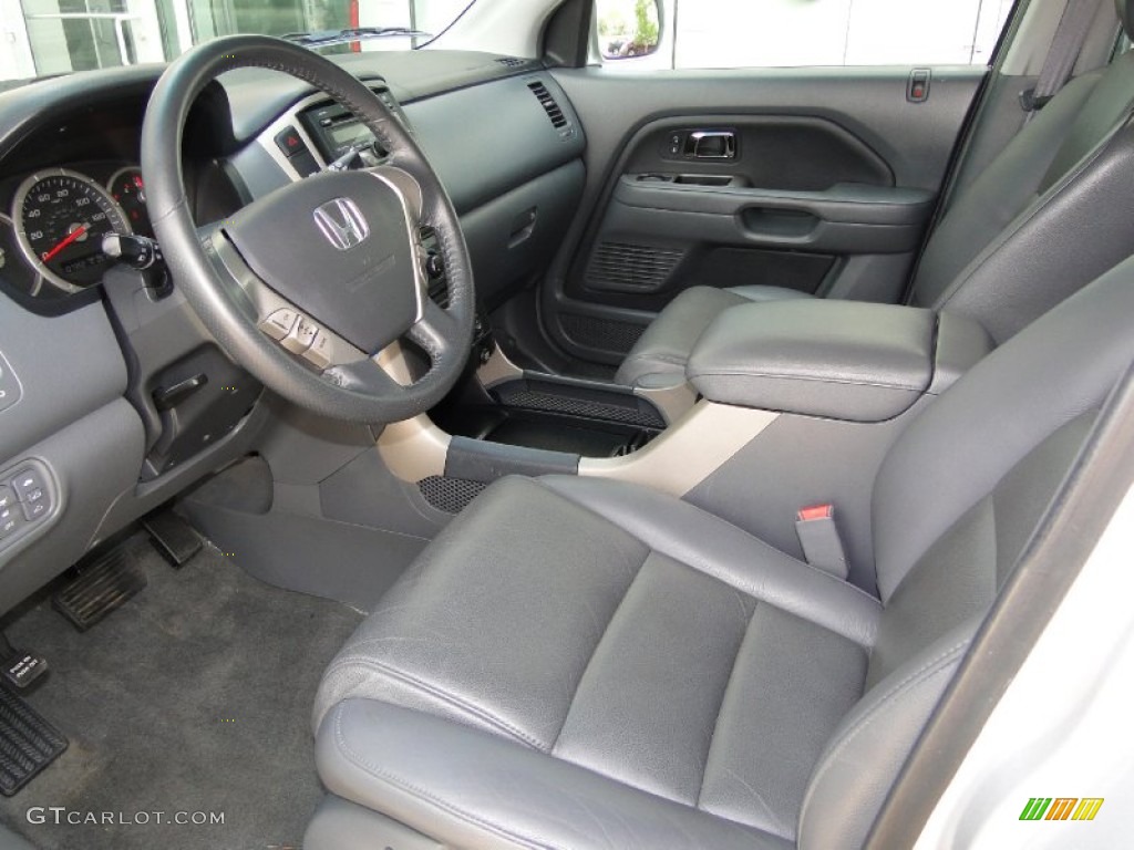 Gray Interior 2006 Honda Pilot EX-L Photo #51427563