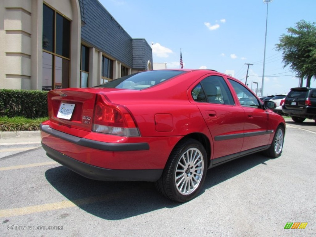 2001 S60 2.4T - Classic Red / Beige/Light Sand photo #6