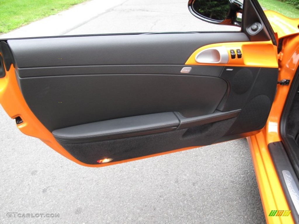 2008 Boxster S Limited Edition - Orange / Black w/ Alcantara Seat Inlay photo #14
