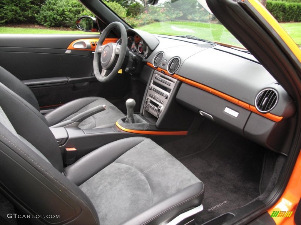Black w/ Alcantara Seat Inlay Interior 2008 Porsche Boxster S Limited Edition Photo #51428133