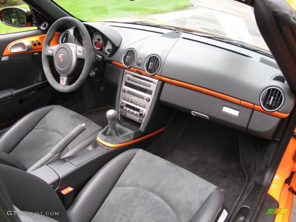 2008 Porsche Boxster S Limited Edition Black w/ Alcantara Seat Inlay Dashboard Photo #51428178