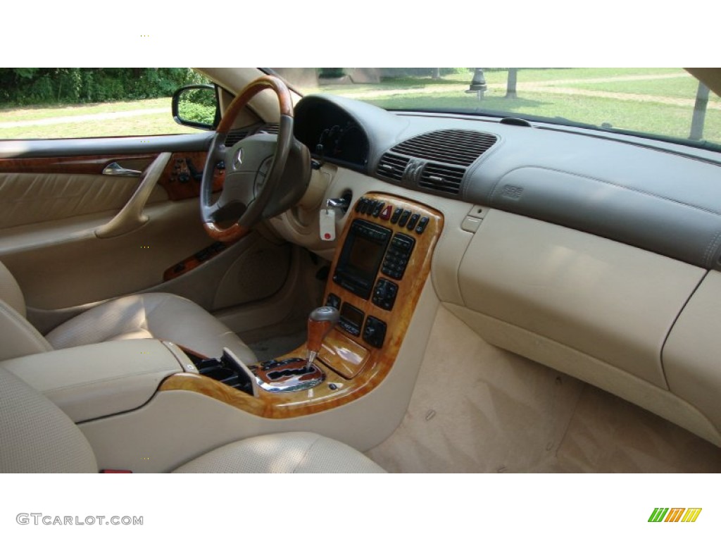 2002 Mercedes-Benz CL 600 Java Dashboard Photo #51428187
