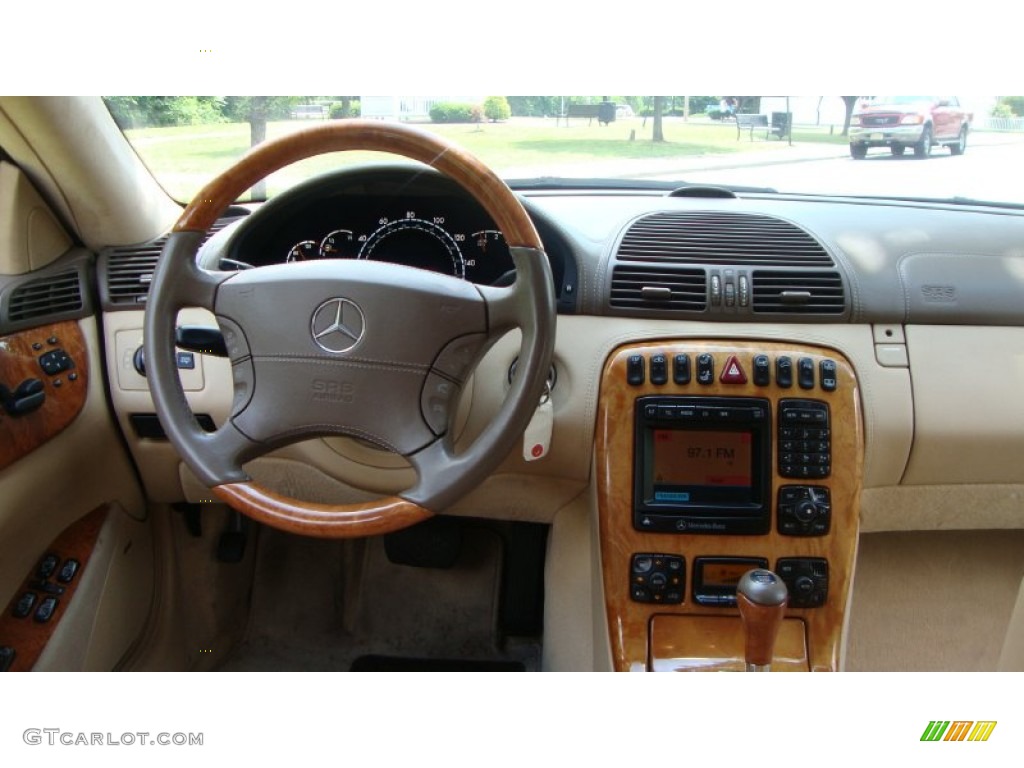 2002 Mercedes-Benz CL 600 Java Dashboard Photo #51428241
