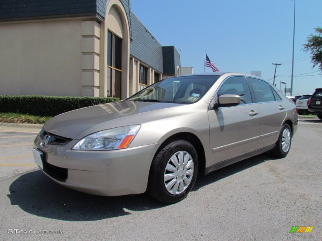 Desert Mist Metallic 2004 Honda Accord LX Sedan Exterior Photo #51428595