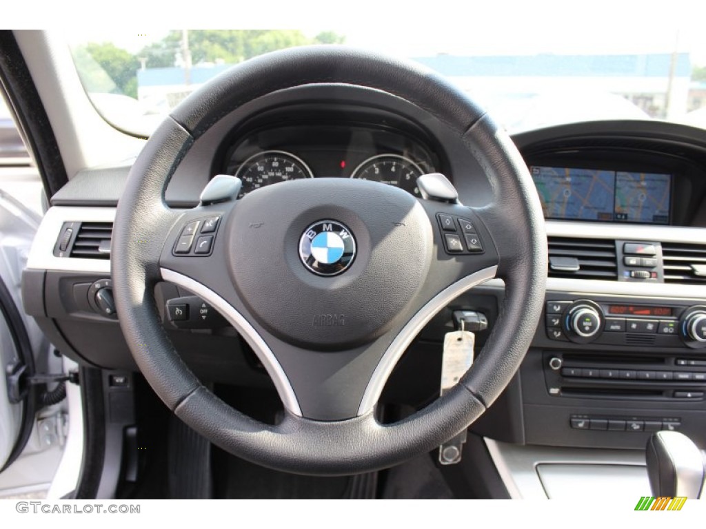 2008 BMW 3 Series 328xi Wagon Gray Steering Wheel Photo #51428916