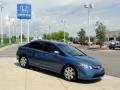 2008 Atomic Blue Metallic Honda Civic LX Sedan  photo #3
