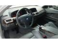 Basalt Grey/Flannel Grey 2004 BMW 7 Series 745i Sedan Interior Color