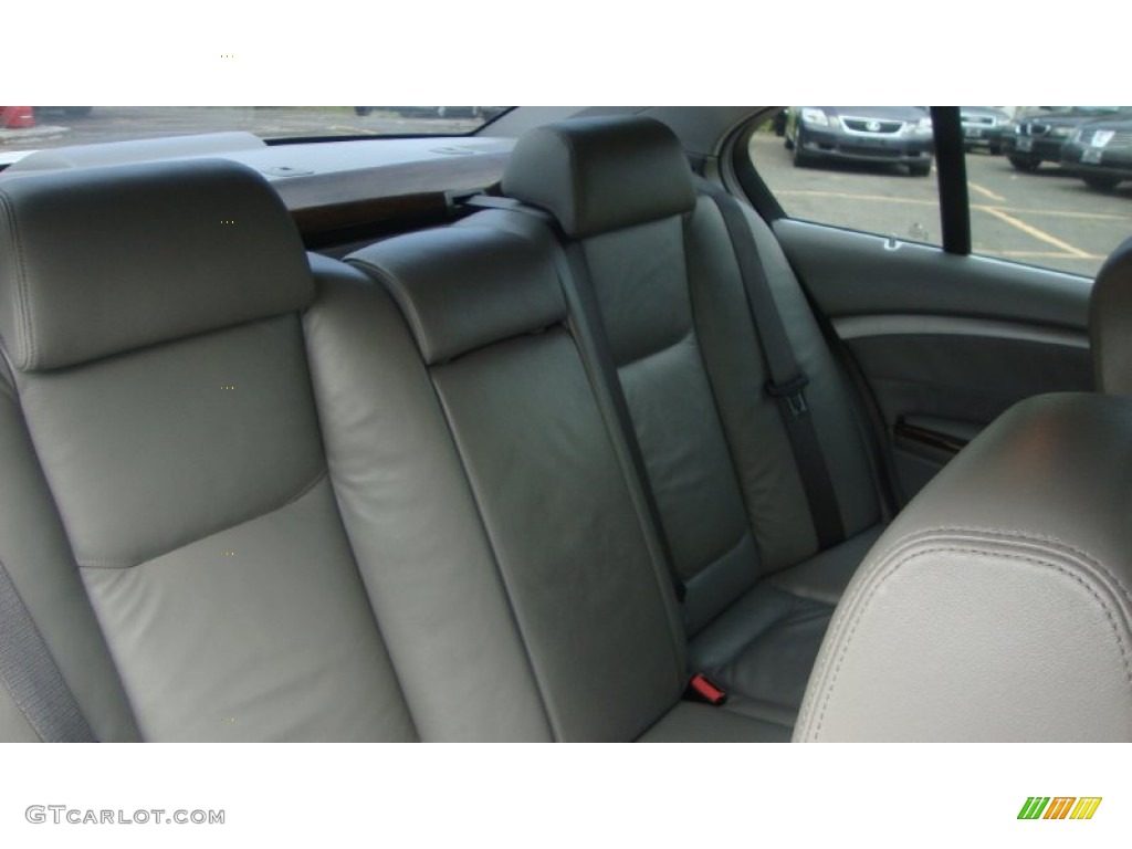 2004 7 Series 745i Sedan - Alpine White / Basalt Grey/Flannel Grey photo #9
