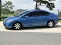 2008 Atomic Blue Metallic Honda Civic LX Sedan  photo #10