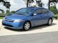 2008 Atomic Blue Metallic Honda Civic LX Sedan  photo #11