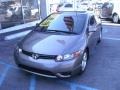 2008 Galaxy Gray Metallic Honda Civic EX-L Coupe  photo #2