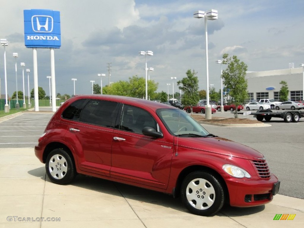 2006 PT Cruiser Touring - Inferno Red Crystal Pearl / Pastel Slate Gray photo #3