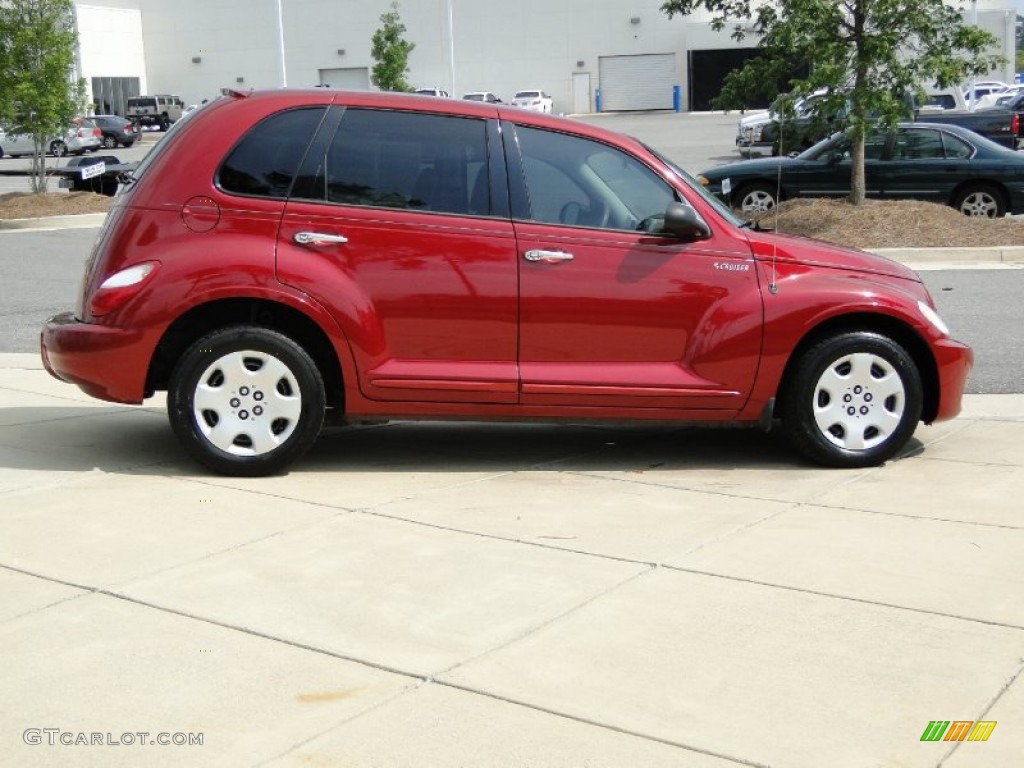 2006 PT Cruiser Touring - Inferno Red Crystal Pearl / Pastel Slate Gray photo #4