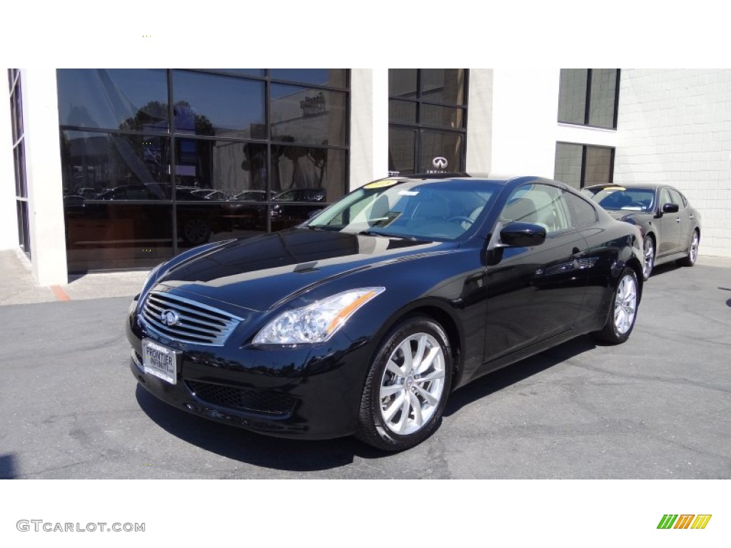 Black Obsidian 2008 Infiniti G 37 Journey Coupe Exterior Photo #51430221