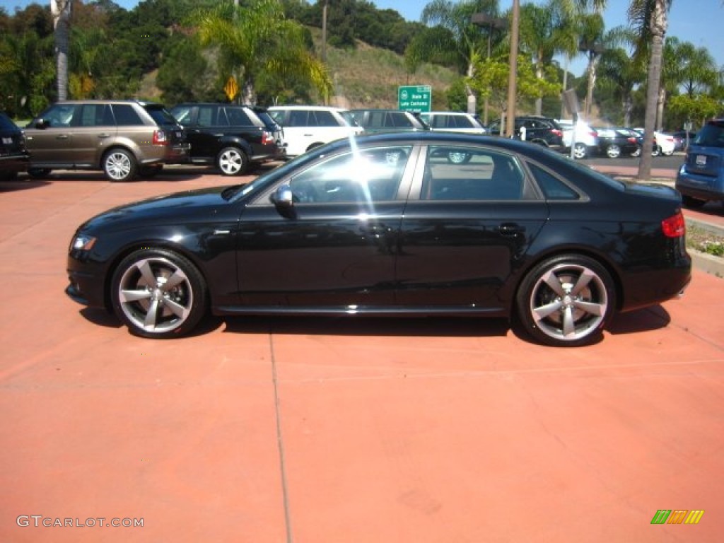 Phantom Black Pearl Effect 2011 Audi S4 3.0 quattro Sedan Exterior Photo #51430581