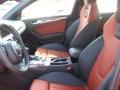 2011 Audi S4 Black/Red Interior Interior Photo