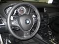 2012 BMW X5 M Black Interior Steering Wheel Photo