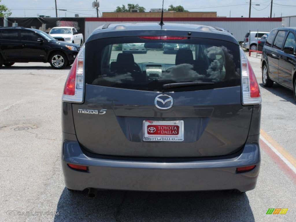 2008 MAZDA5 Sport - Galaxy Gray / Black photo #5