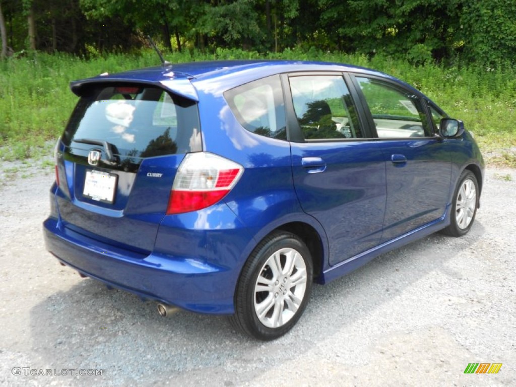 Blue Sensation Pearl Honda Fit