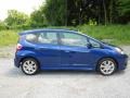 2010 Blue Sensation Pearl Honda Fit Sport  photo #23