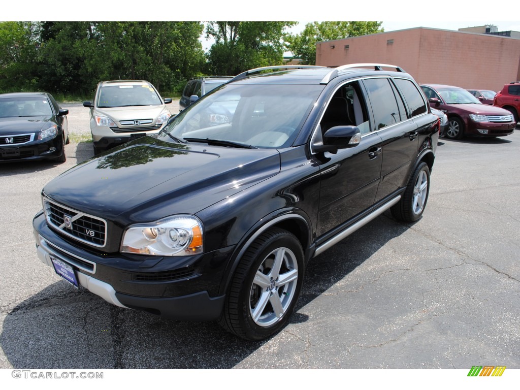 2008 XC90 V8 Sport AWD - Ember Black Metallic / Off Black photo #2