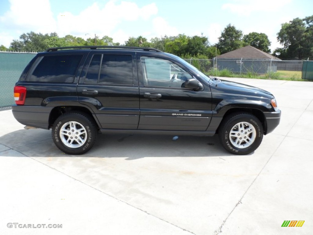 Brillant Black Crystal Pearl 2004 Jeep Grand Cherokee Laredo Exterior Photo #51432597