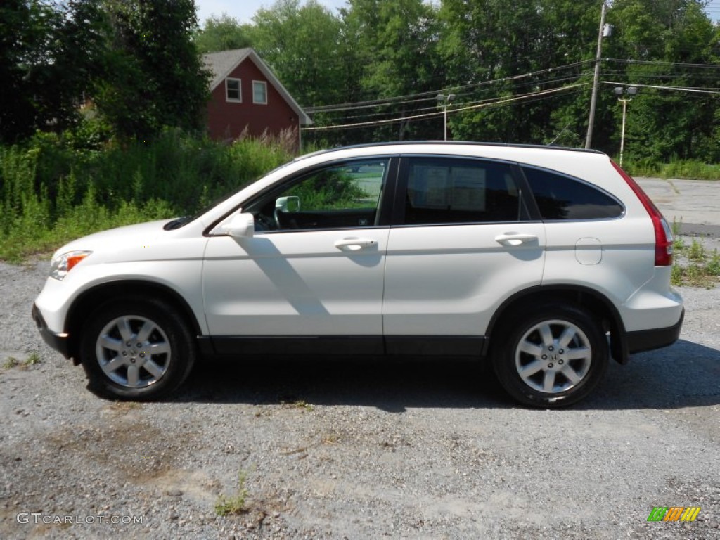 2007 CR-V EX-L 4WD - Taffeta White / Gray photo #19