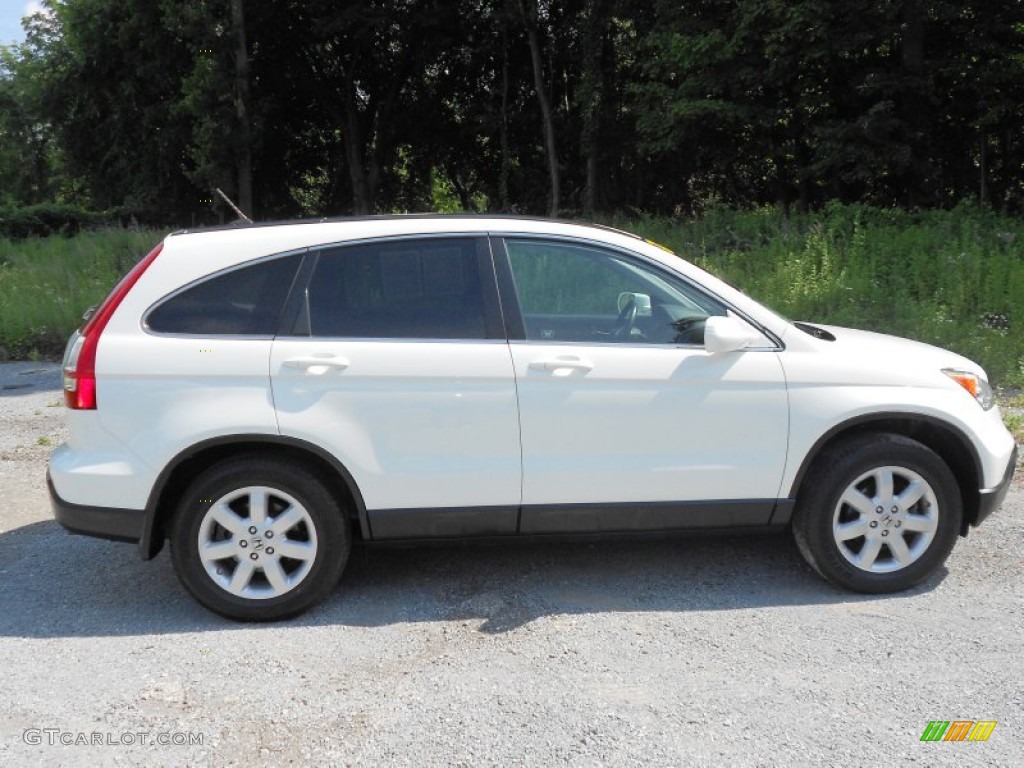 2007 CR-V EX-L 4WD - Taffeta White / Gray photo #21