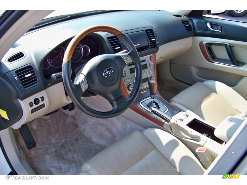 Taupe Interior 2006 Subaru Outback 3.0 R L.L.Bean Edition Sedan Photo #51433074