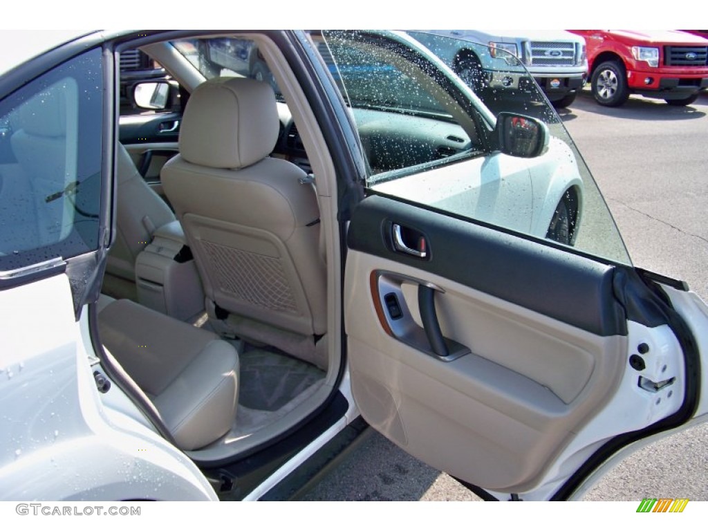 Taupe Interior 2006 Subaru Outback 3.0 R L.L.Bean Edition Sedan Photo #51433133
