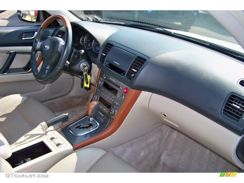 2006 Subaru Outback 3.0 R L.L.Bean Edition Sedan Taupe Dashboard Photo #51433194