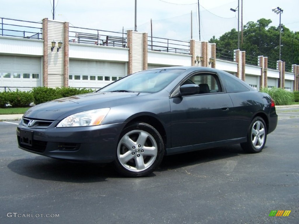 2006 Accord EX-L V6 Coupe - Graphite Pearl / Gray photo #1