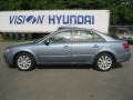 2010 Medium Silver Blue Hyundai Sonata GLS  photo #11