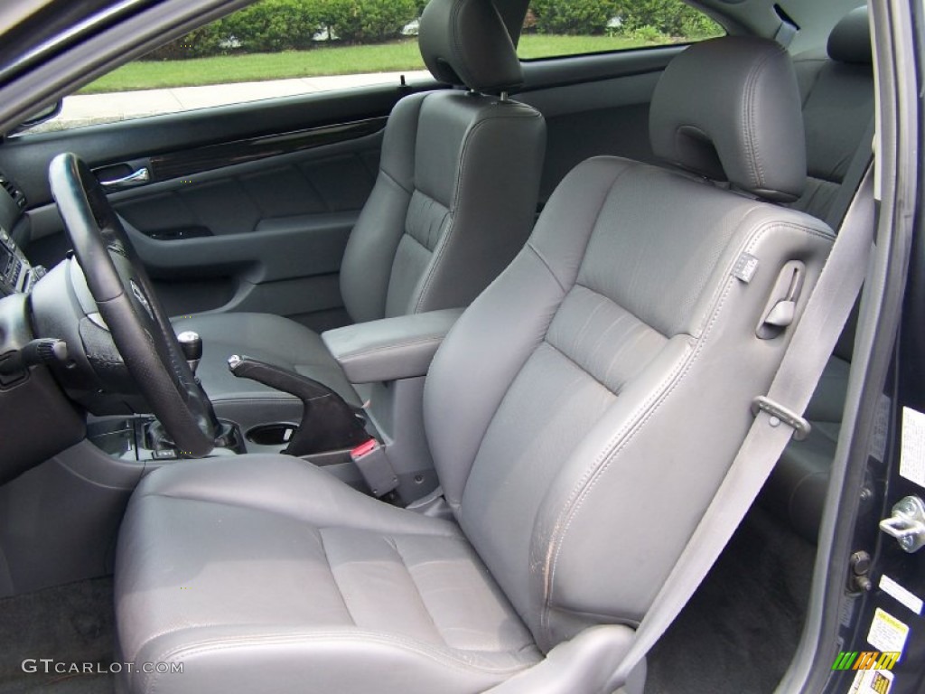 Gray Interior 2006 Honda Accord EX-L V6 Coupe Photo #51433456