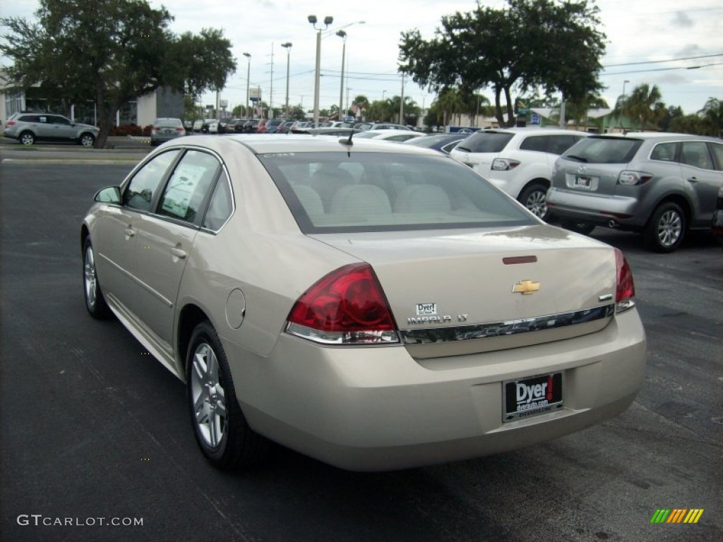 2011 Impala LT - Gold Mist Metallic / Neutral photo #4