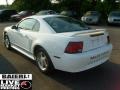 2000 Crystal White Ford Mustang V6 Coupe  photo #5