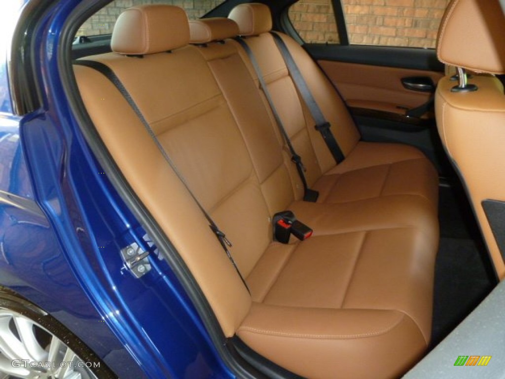 Saddle Brown Dakota Leather Interior 2010 BMW 3 Series 335i Sedan Photo #51435942