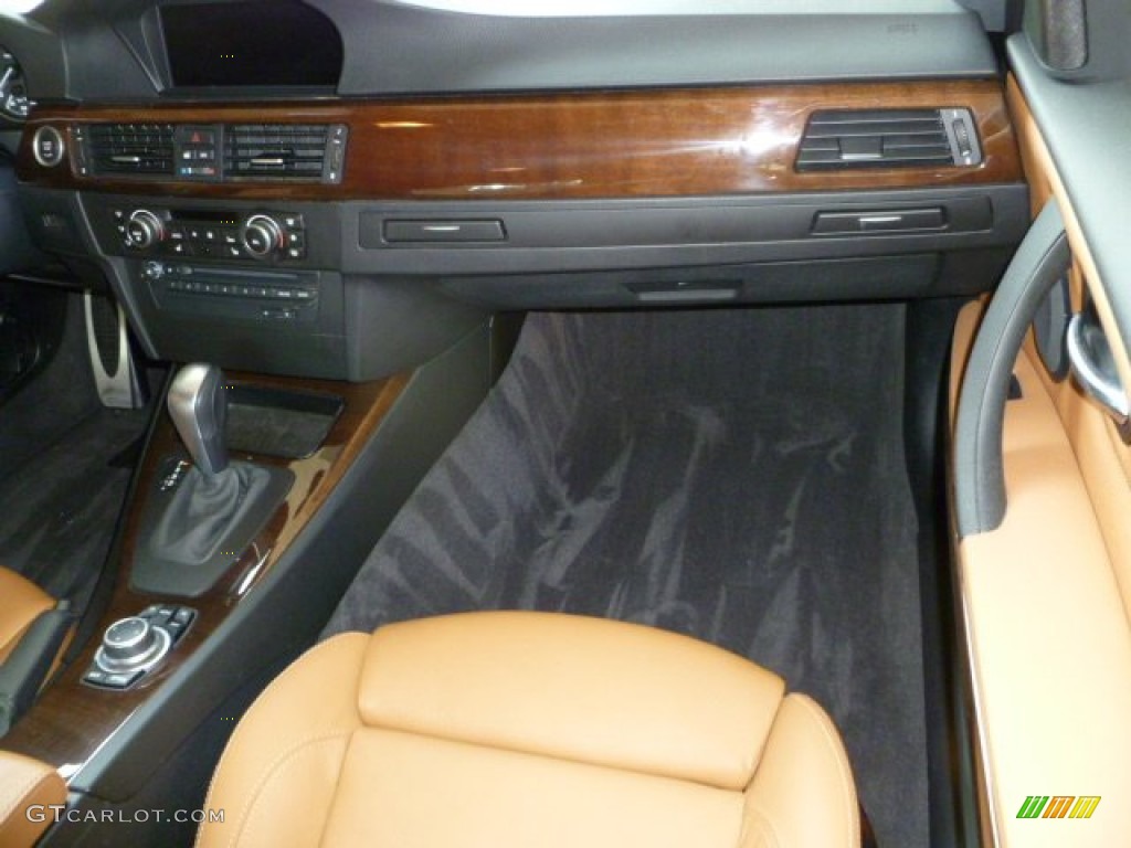 2010 BMW 3 Series 335i Sedan Saddle Brown Dakota Leather Dashboard Photo #51435957