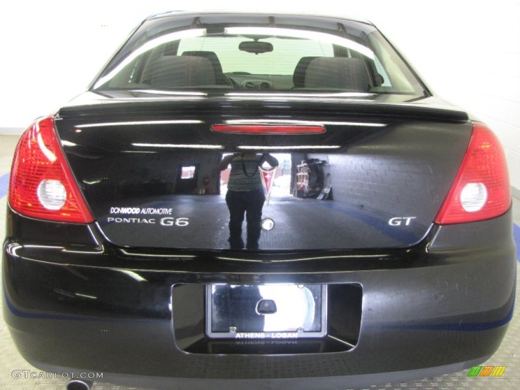 2005 G6 GT Sedan - Black / Ebony photo #8