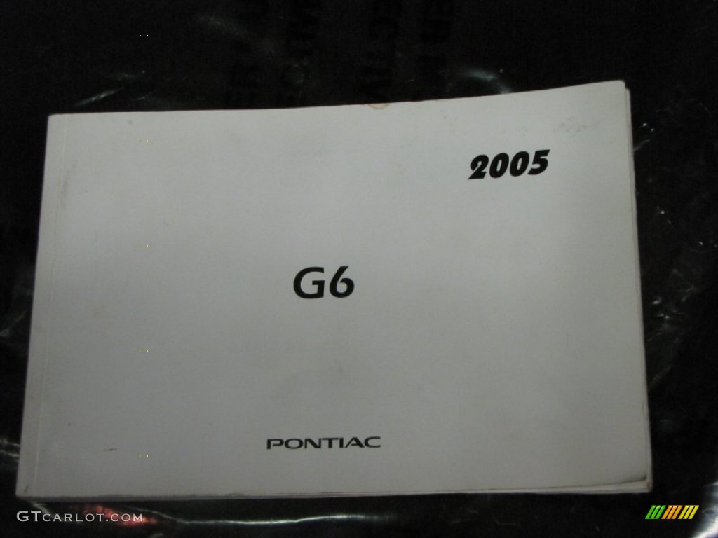 2005 G6 GT Sedan - Black / Ebony photo #22