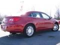 2008 Inferno Red Crystal Pearl Chrysler Sebring Touring Sedan  photo #4