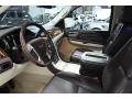 Cocoa/Very Light Linen 2008 Cadillac Escalade Platinum AWD Interior Color