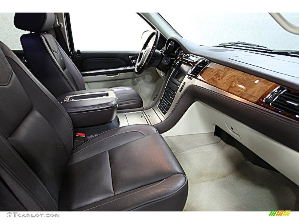 Cocoa/Very Light Linen Interior 2008 Cadillac Escalade Platinum AWD Photo #51437694