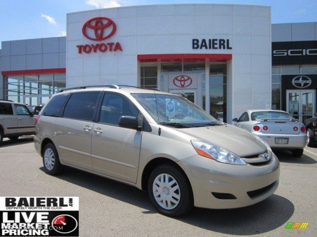 Desert Sand Mica Toyota Sienna