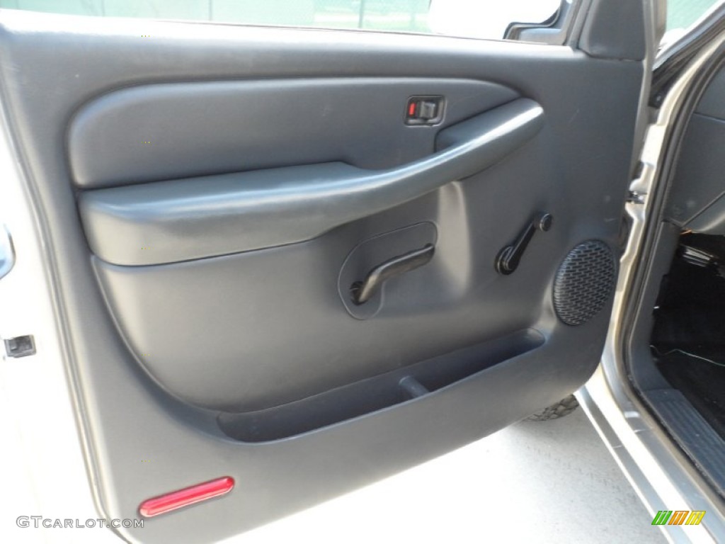 2000 Chevrolet Silverado 1500 Regular Cab 4x4 Graphite Door Panel Photo #51438615