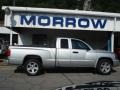 Bright Silver Metallic 2007 Dodge Dakota SLT Club Cab 4x4