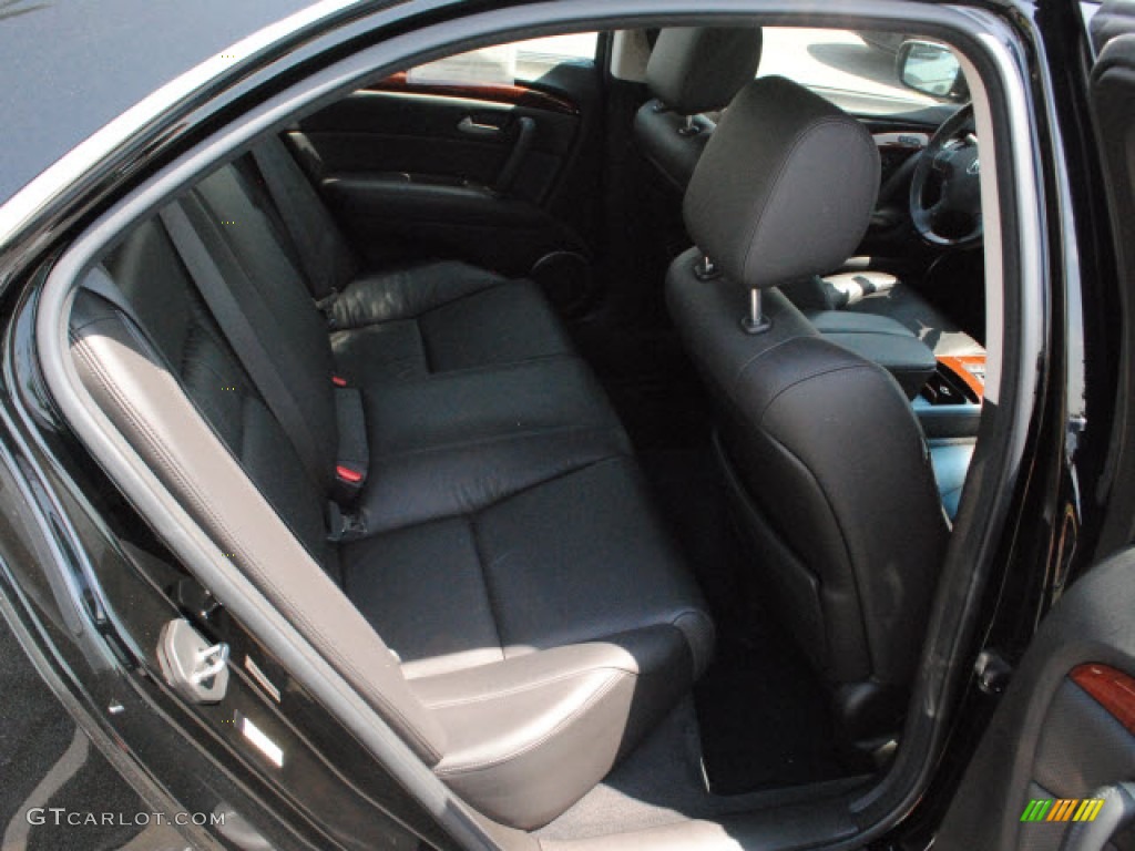 2009 RL 3.7 AWD Sedan - Crystal Black Pearl / Ebony photo #5